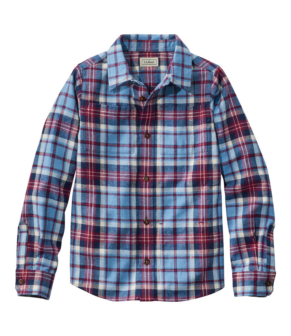 Kids' Scotch Plaid Flannel Shirt | L.L.Bean outlet