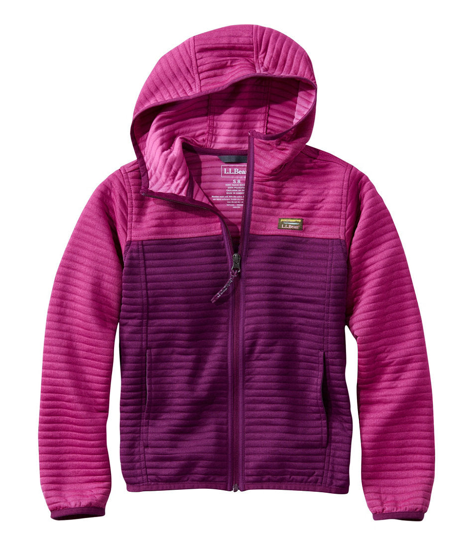 Kids' Airlight Full-Zip Hoodie, Colorblock | L.L.Bean sale
