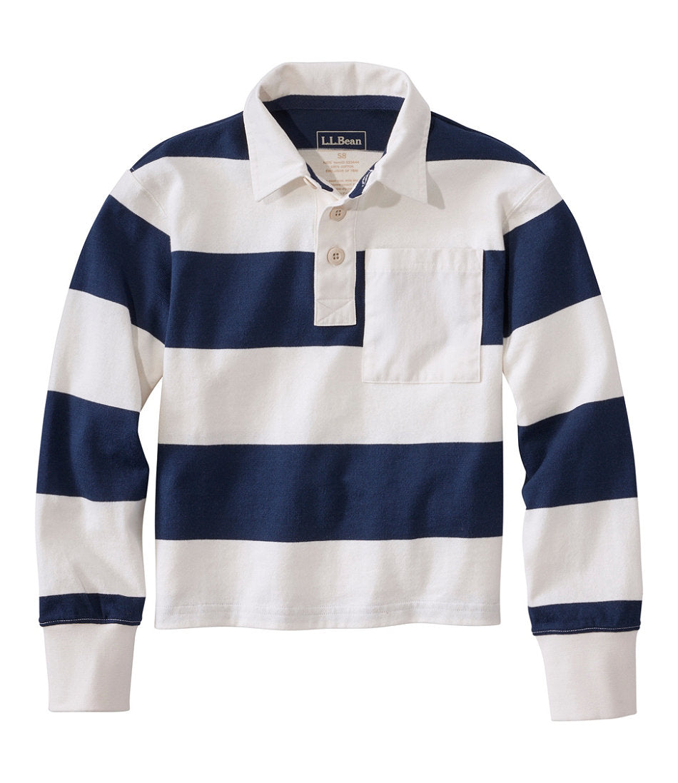 Kids' Striped Rugby Shirt | L.L.Bean for sale