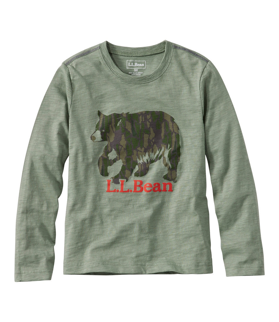 Kids' Graphic Tee, Long-Sleeve Glow-in-the-Dark | L.L.Bean near me