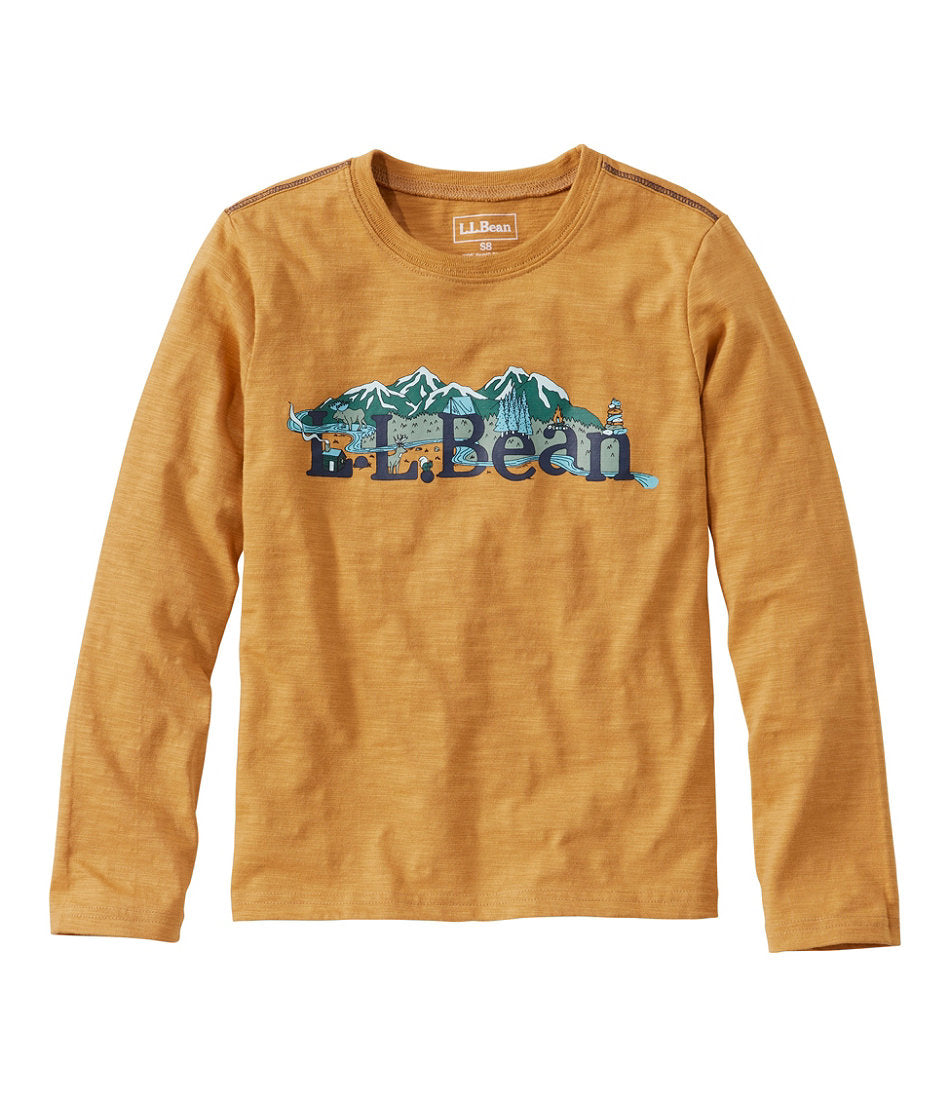 Kids' Graphic Tee, Long-Sleeve Glow-in-the-Dark | L.L.Bean near me