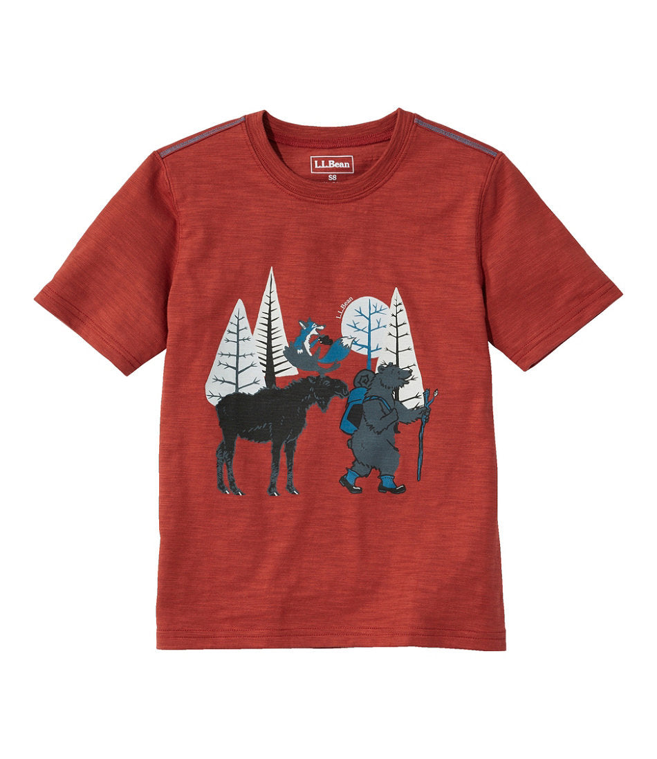 Kids' Graphic Tee, Glow-in-the-Dark | L.L.Bean online