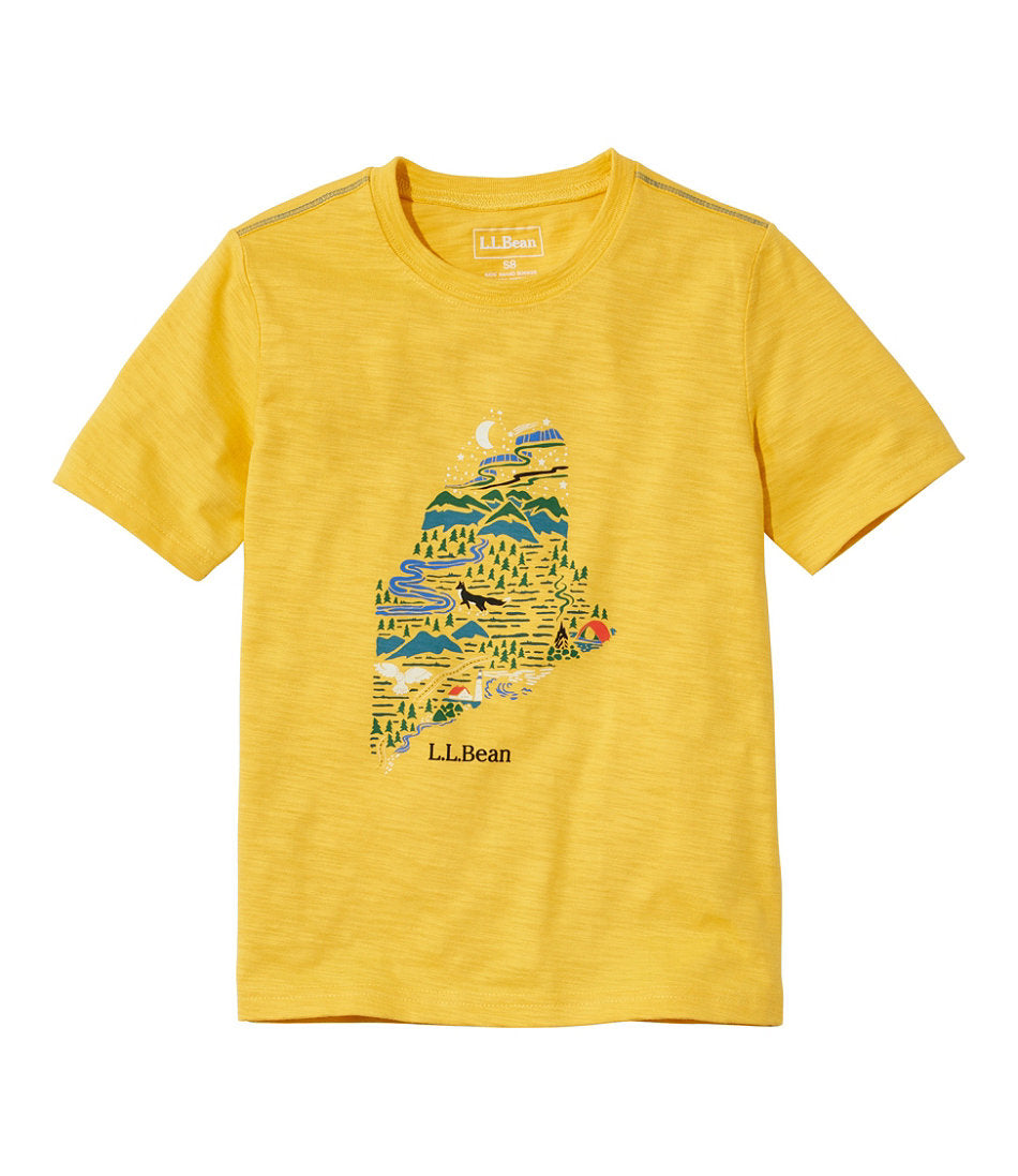 Kids' Graphic Tee, Glow-in-the-Dark | L.L.Bean online
