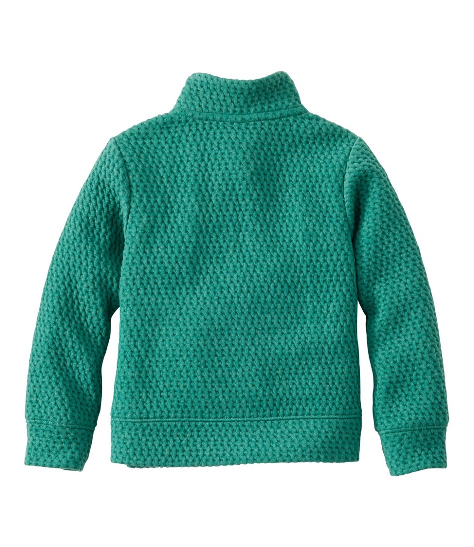 Toddlers' Ridgeknit Pullover, Glow-in-the-Dark Quarter-Zip | L.L.Bean sale