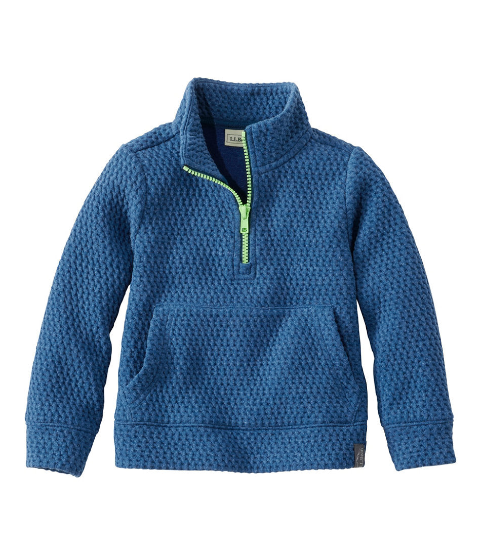 Toddlers' Ridgeknit Pullover, Glow-in-the-Dark Quarter-Zip | L.L.Bean sale