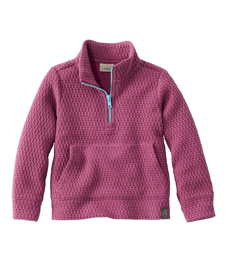 Toddlers' Ridgeknit Pullover, Glow-in-the-Dark Quarter-Zip | L.L.Bean sale