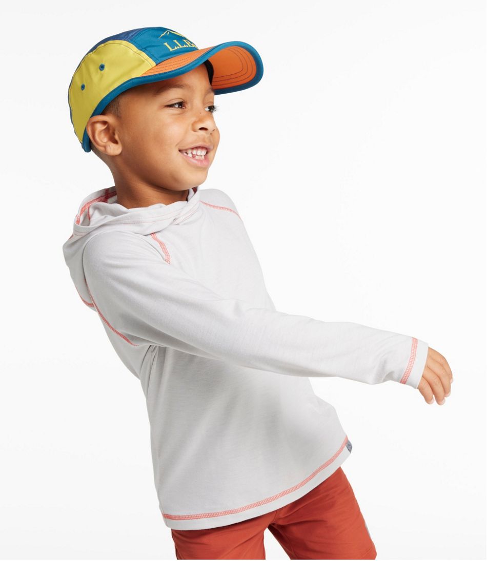 Kids' Everyday SunSmart® Hooded Tee, Long-Sleeve | L.L.Bean for sale