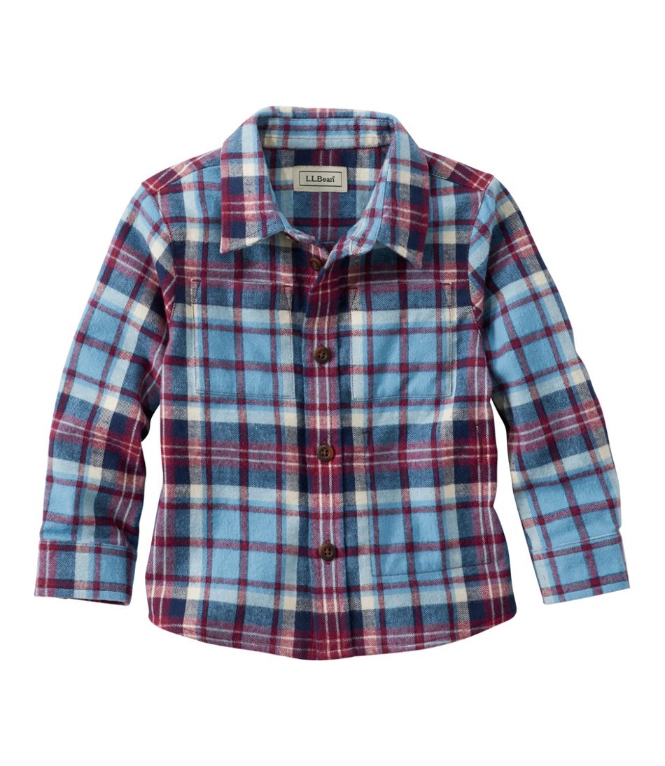 Toddlers' Scotch Plaid Flannel Shirt | L.L.Bean on sale