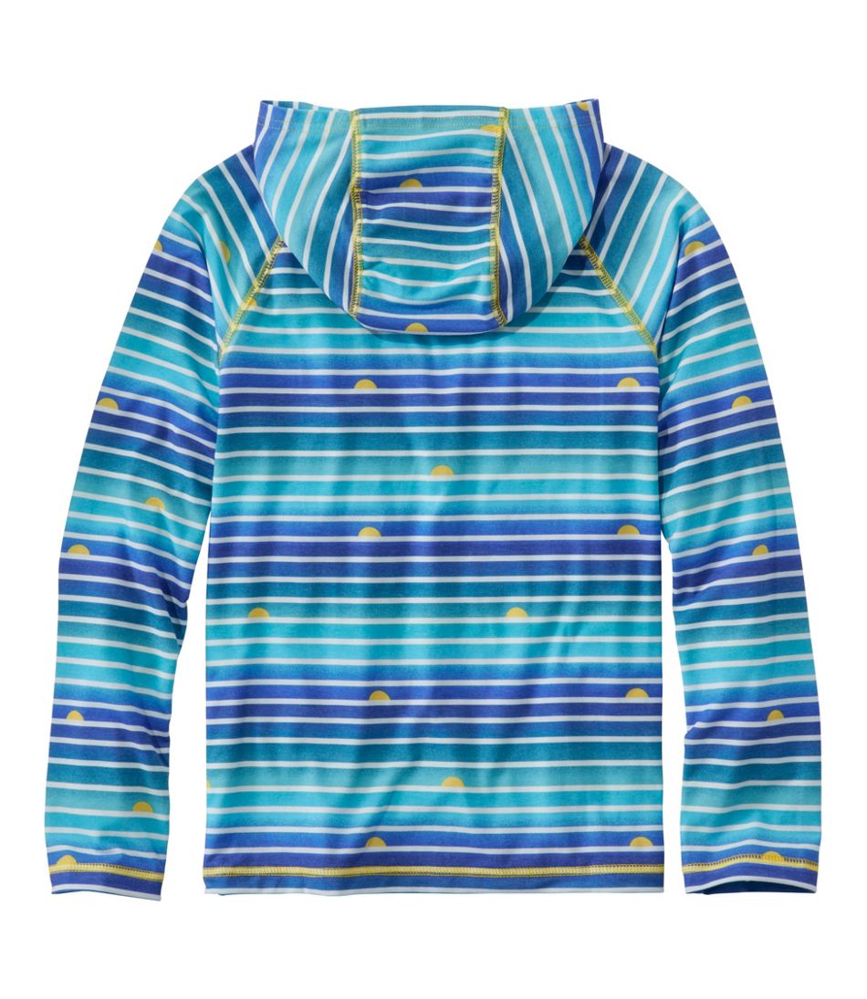 Kids' Everyday SunSmart® Hooded Tee, Long-Sleeve Stripe | L.L.Bean discount