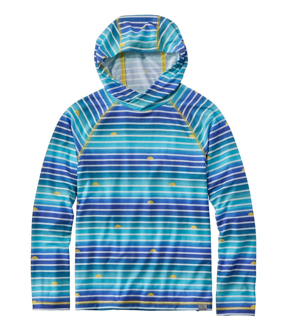 Kids' Everyday SunSmart® Hooded Tee, Long-Sleeve Stripe | L.L.Bean discount