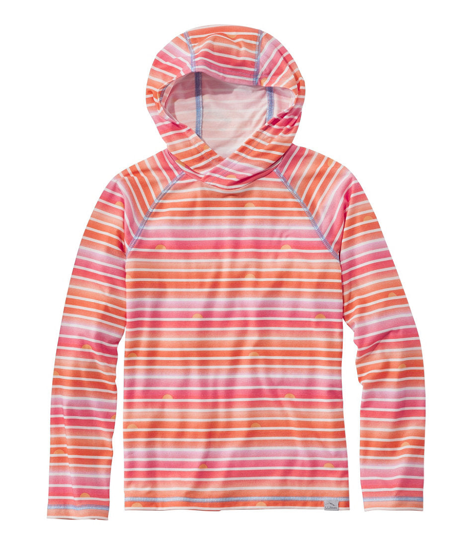 Kids' Everyday SunSmart® Hooded Tee, Long-Sleeve Stripe | L.L.Bean discount