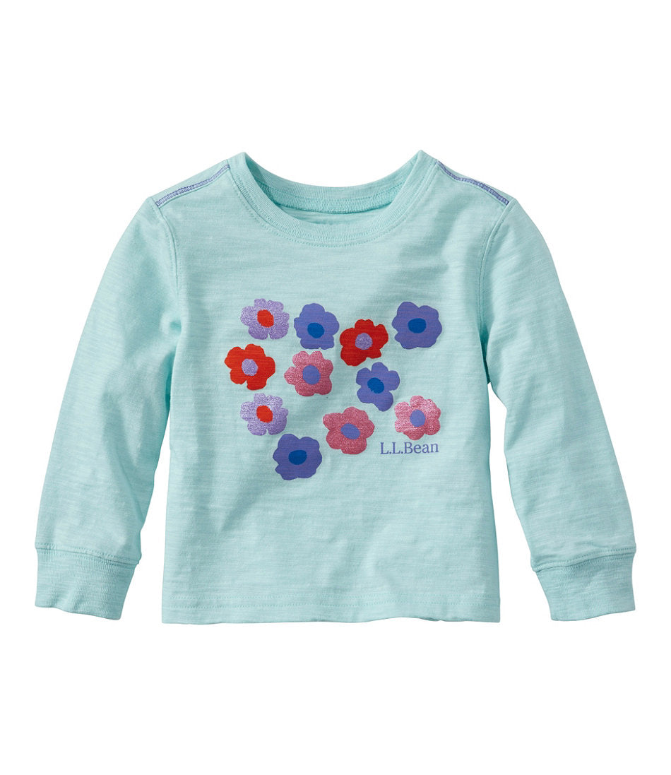 Infants' and Toddlers' Graphic Tee, Long-Sleeve Glow-in-the-Dark | L.L.Bean outlet