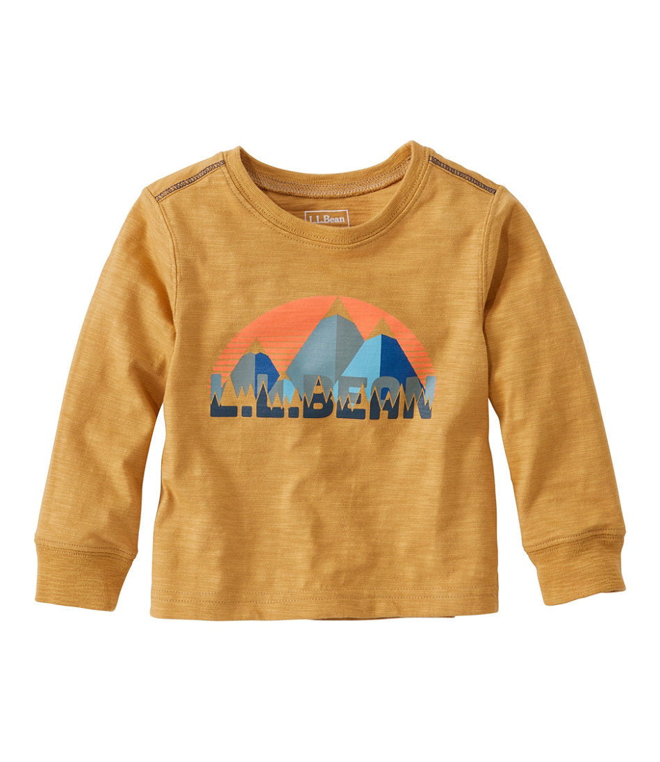 Infants' and Toddlers' Graphic Tee, Long-Sleeve Glow-in-the-Dark | L.L.Bean outlet