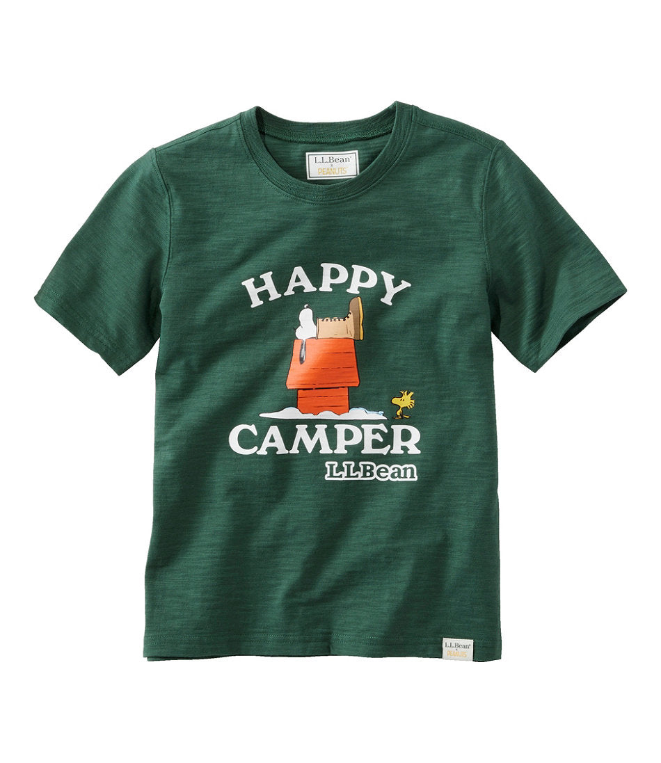 Kids' L.L.Bean x Peanuts Short-Sleeve Tee | L.L.Bean for sale