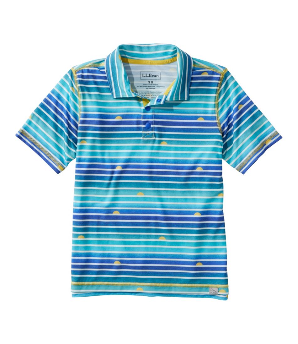 Kids' Everyday SunSmart® Polo, Print | L.L.Bean sale