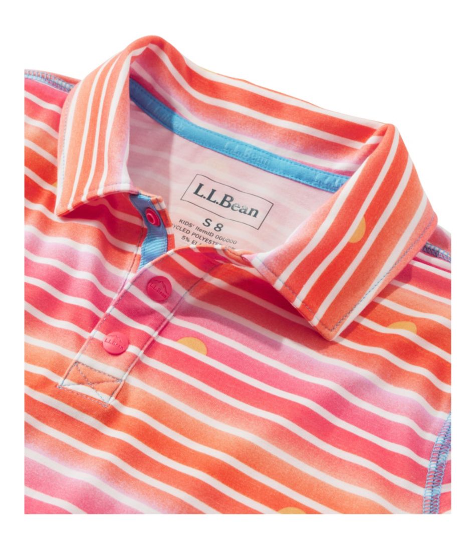 Kids' Everyday SunSmart® Polo, Print | L.L.Bean sale