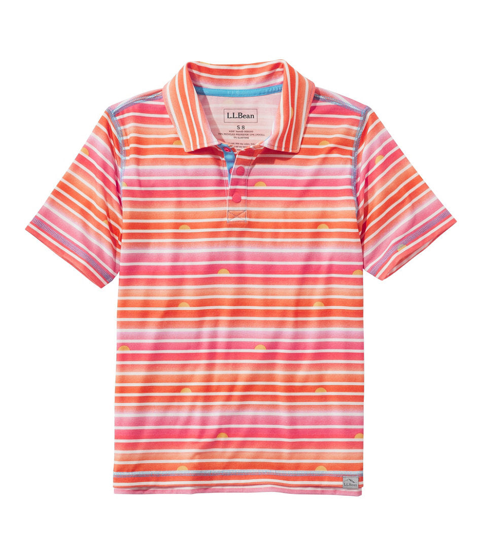Kids' Everyday SunSmart® Polo, Print | L.L.Bean sale