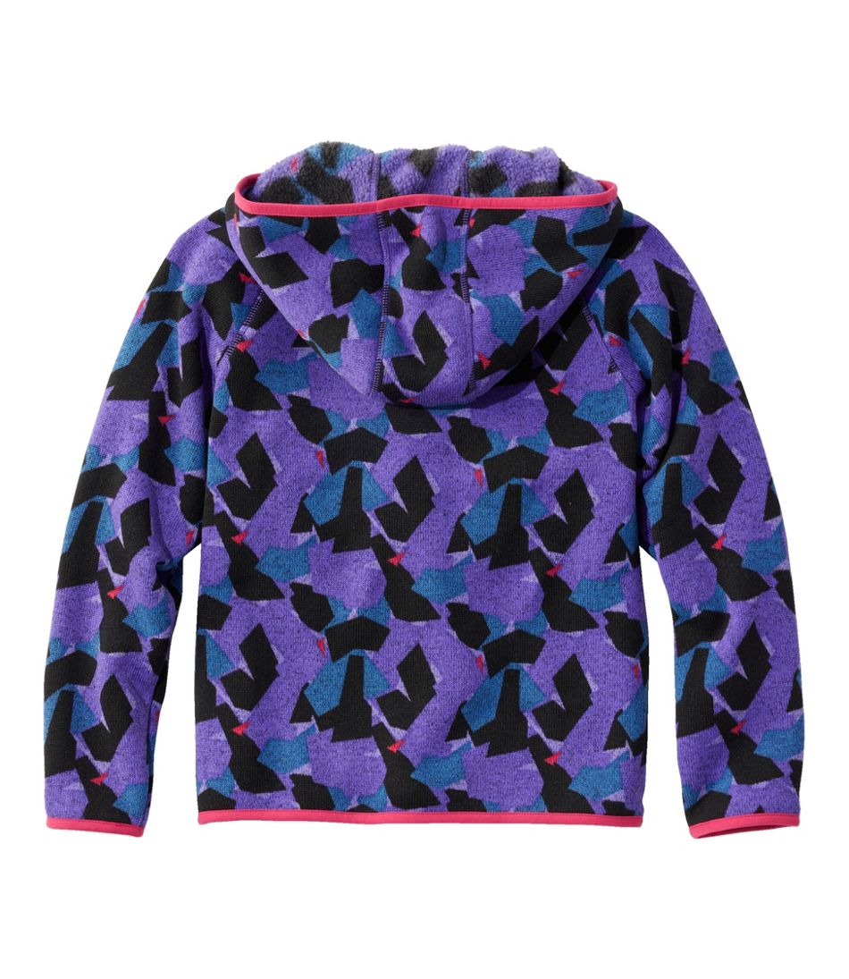 Kids' L.L.Bean Sweater Fleece, Hooded Print | L.L.Bean for sale