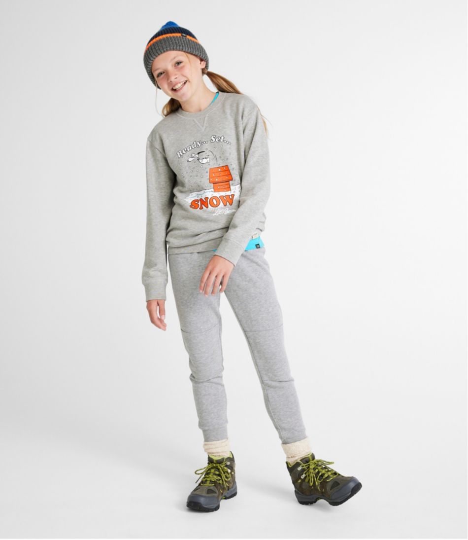 Kids' L.L.Bean x Peanuts Crew Sweatshirt | L.L.Bean near me