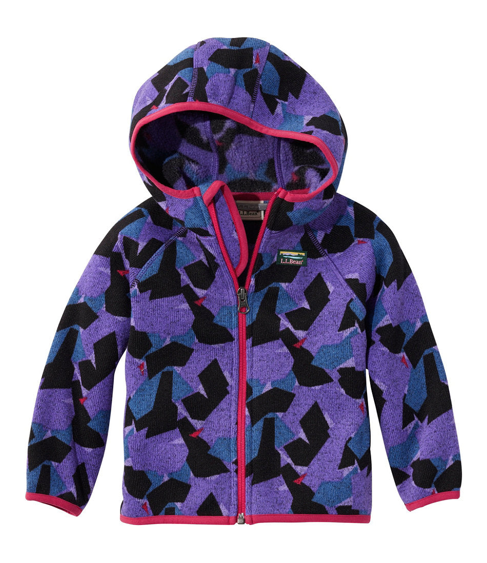 Infants' and Toddlers' L.L.Bean Sweater Fleece, Full-Zip Print | L.L.Bean outlet