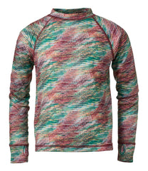 Kids' Wicked Warm Midweight Long Underwear, Top Print | L.L.Bean outlet