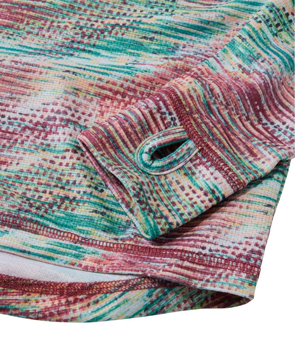 Kids' Wicked Warm Midweight Long Underwear, Top Print | L.L.Bean outlet