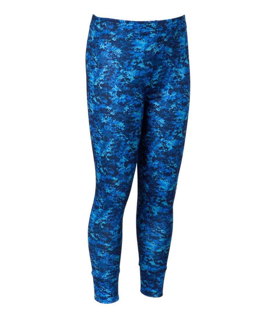 Kids' Wicked Warm Midweight Long Underwear, Pants Print | L.L.Bean online