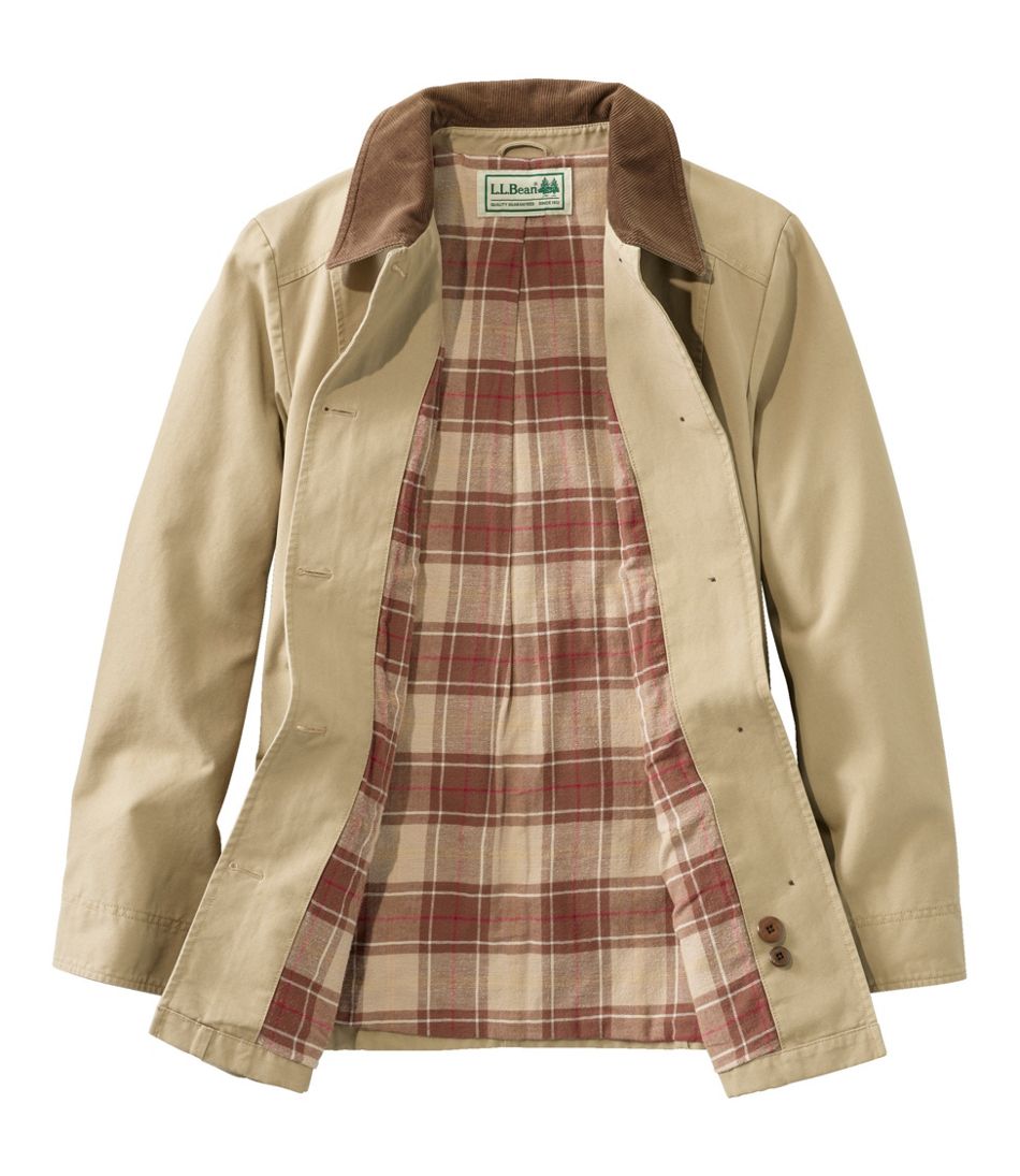 Women's Adirondack Barn Coat, Flannel-Lined | L.L.Bean for sale