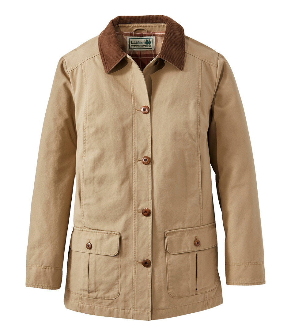 Women's Adirondack Barn Coat, Flannel-Lined | L.L.Bean for sale
