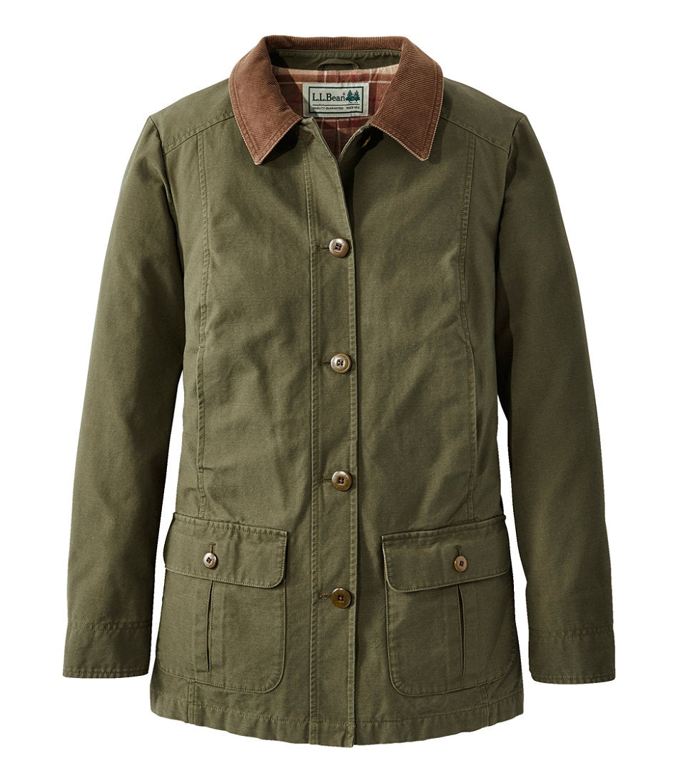 Women's Adirondack Barn Coat, Flannel-Lined | L.L.Bean for sale