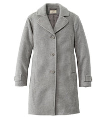 Women's Classic Lambswool Polo Coat, Three-Quarter Length | L.L.Bean outlet