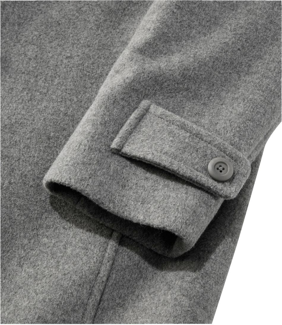 Women's Classic Lambswool Polo Coat, Three-Quarter Length | L.L.Bean outlet
