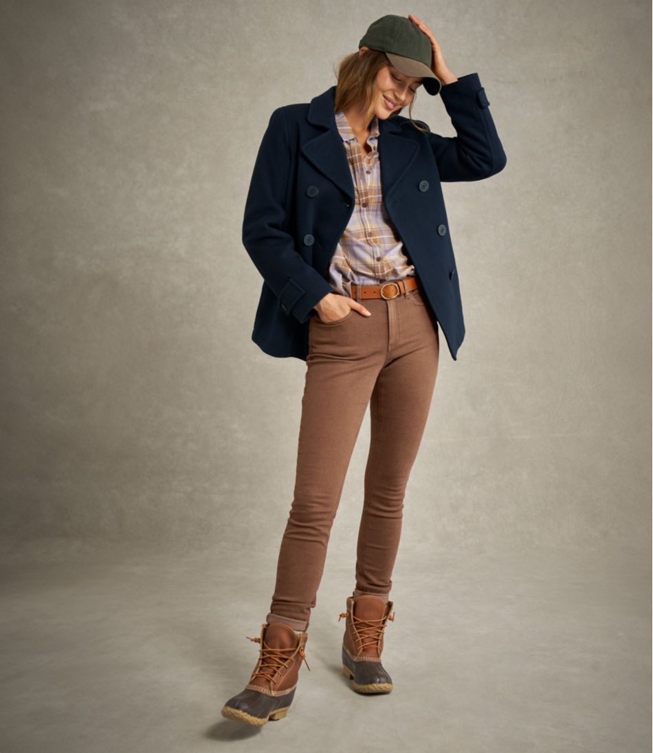 Women's Classic Lambswool Peacoat | L.L.Bean on sale