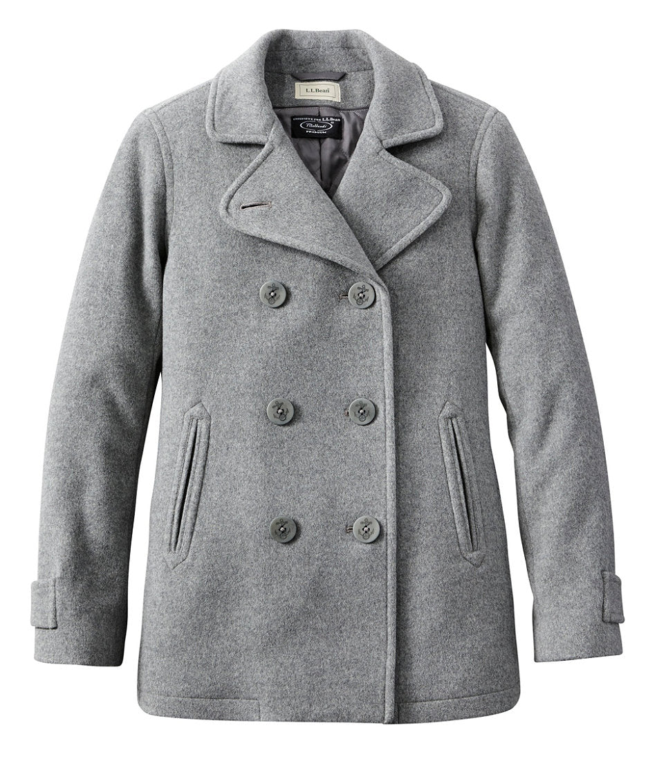Women's Classic Lambswool Peacoat | L.L.Bean on sale