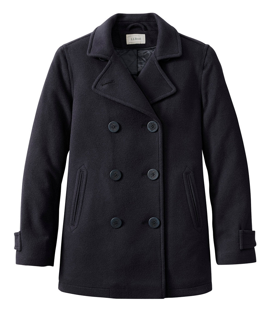 Women's Classic Lambswool Peacoat | L.L.Bean on sale