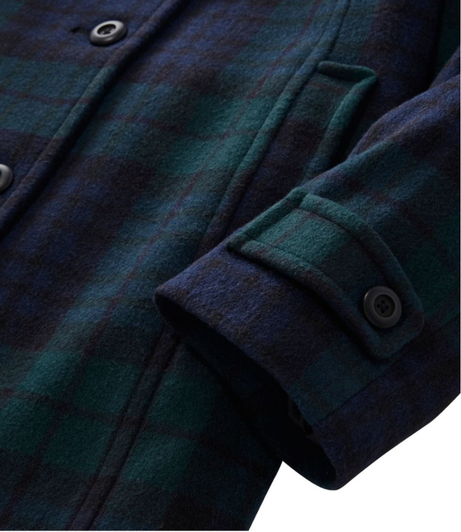 Women's Classic Lambswool Polo Coat, Three-Quarter, Pattern | L.L.Bean on sale
