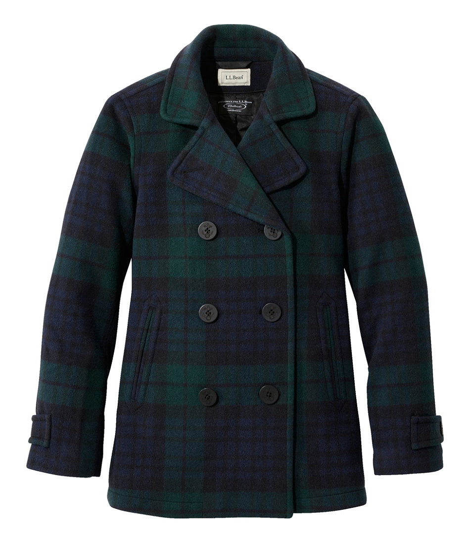 Women's Classic Lambswool Peacoat, Pattern | L.L.Bean near me