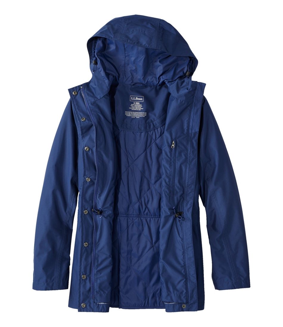 Women's H2OFF Rain Jacket, PrimaLoft-Lined | L.L.Bean online