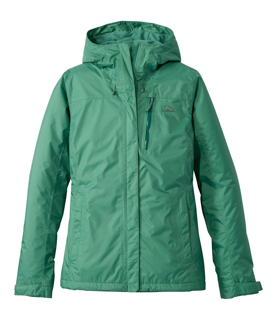 Women's Trail Model Rain Jacket, Fleece-Lined | L.L.Bean discount