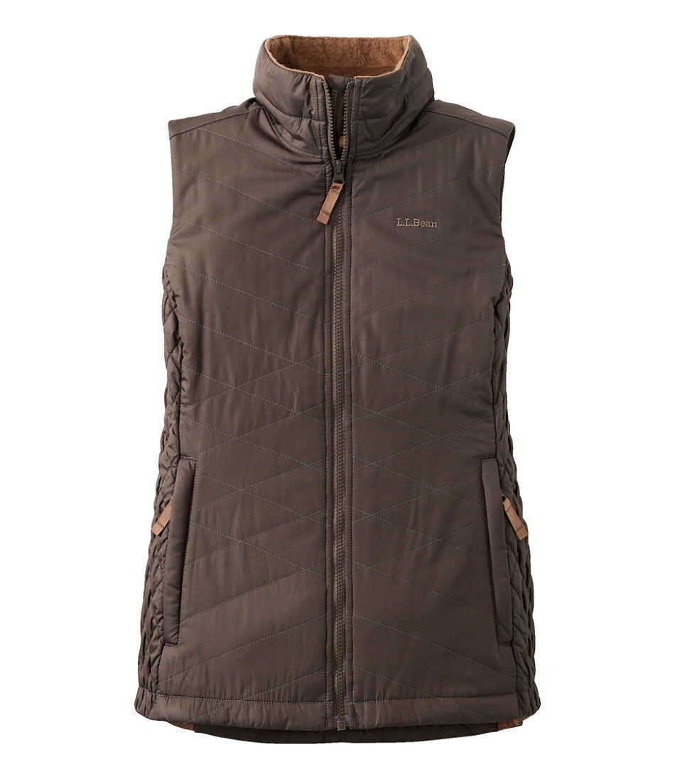 Women's Fleece-Lined PrimaLoft Vest | L.L.Bean online