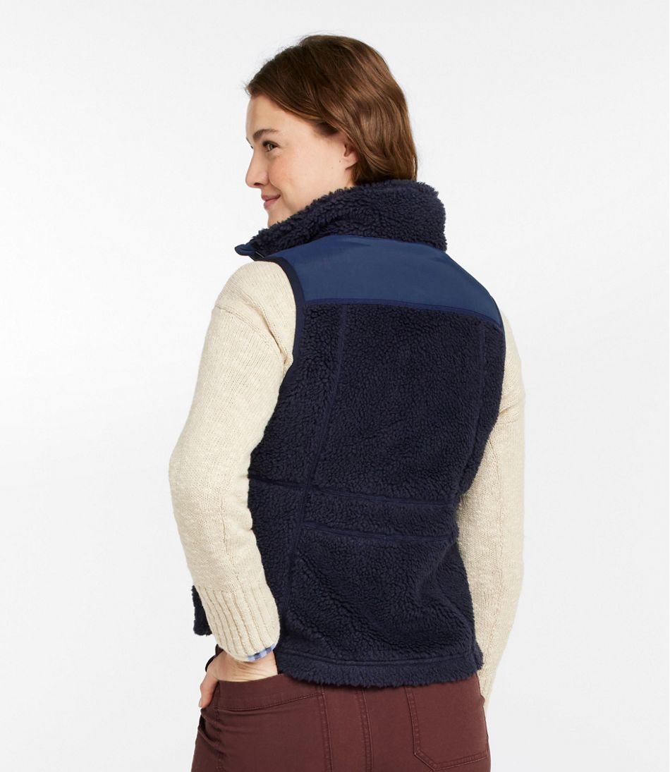 Women's Bean's Sherpa Fleece Vest | L.L.Bean outlet