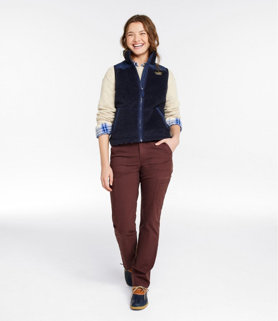 Women's Bean's Sherpa Fleece Vest | L.L.Bean outlet