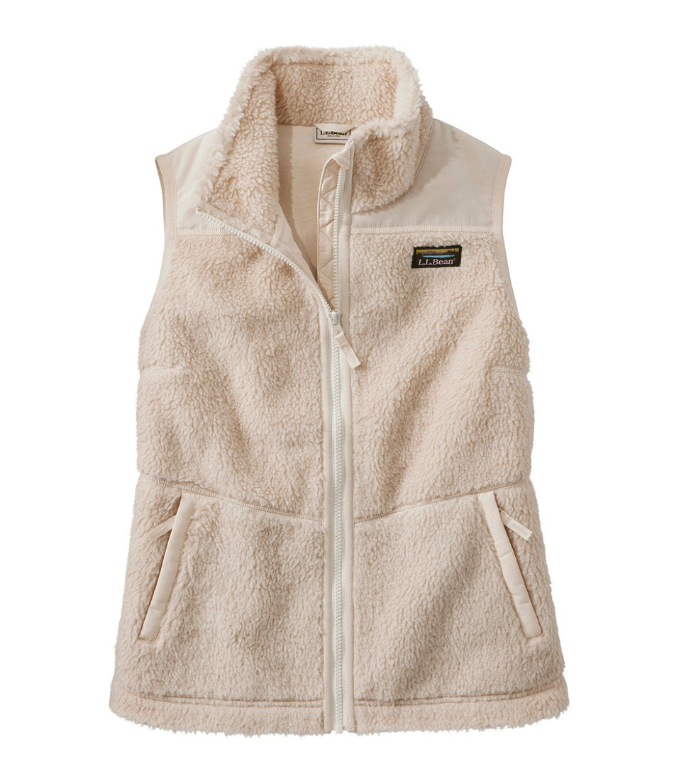 Women's Bean's Sherpa Fleece Vest | L.L.Bean outlet
