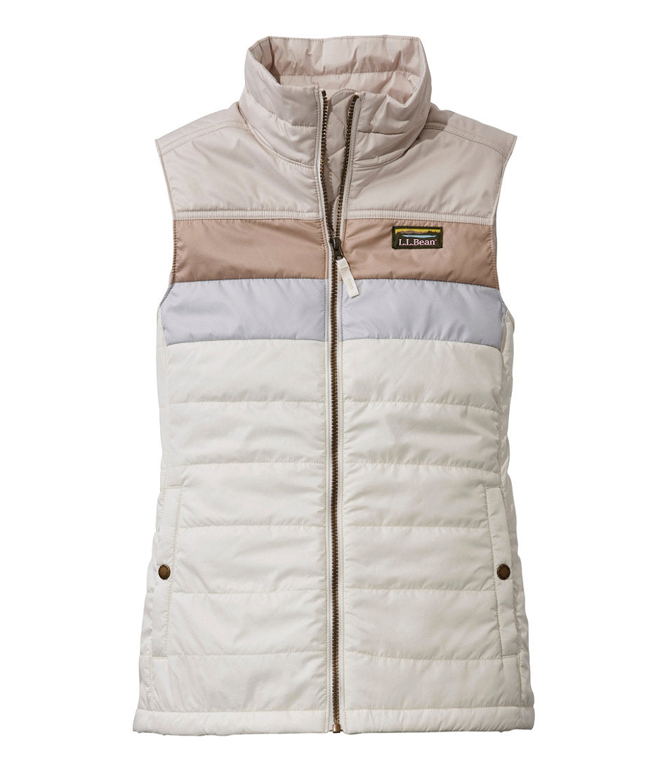 Women's Mountain Classic Puffer Vest, Colorblock | L.L.Bean sale