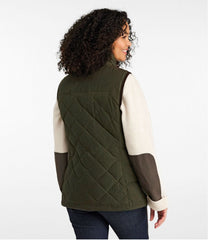 Women's L.L.Bean Upcountry Waxed Cotton Down Vest | L.L.Bean for sale