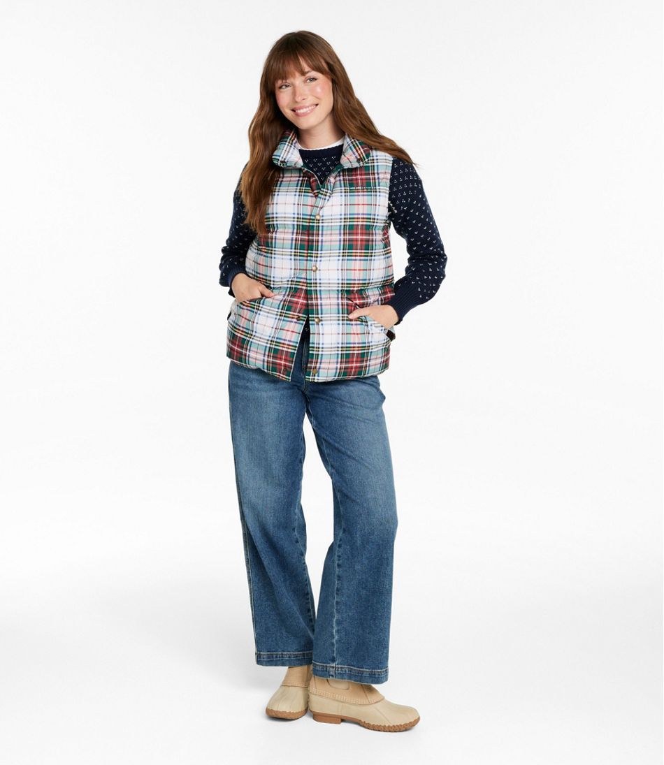 Adults' Bean's Trail Model Down Vest '82, Print | L.L.Bean online