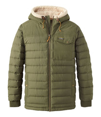 Men's Mountain Classic Down Hooded Jacket, Sherpa-Lined | L.L.Bean on sale