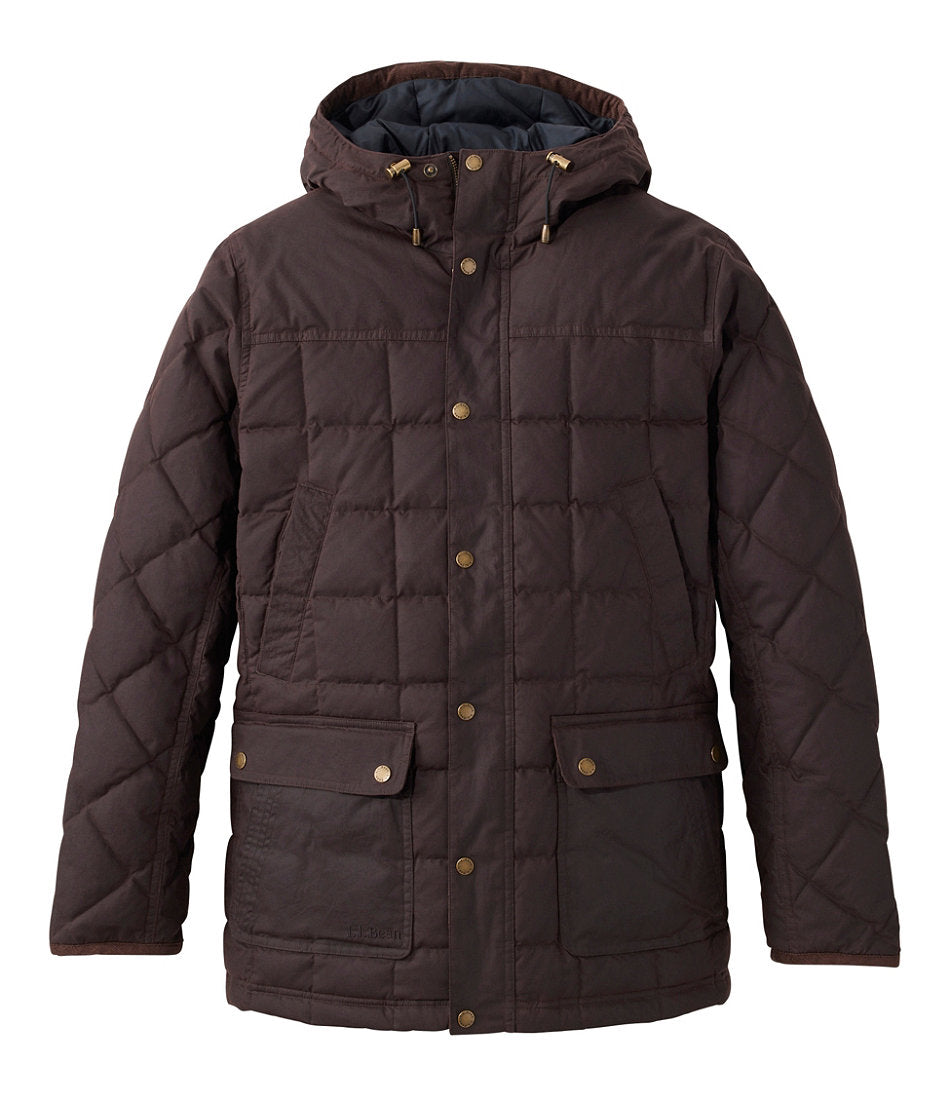 Men's Upcountry Waxed Down Hooded Jacket | L.L.Bean near me