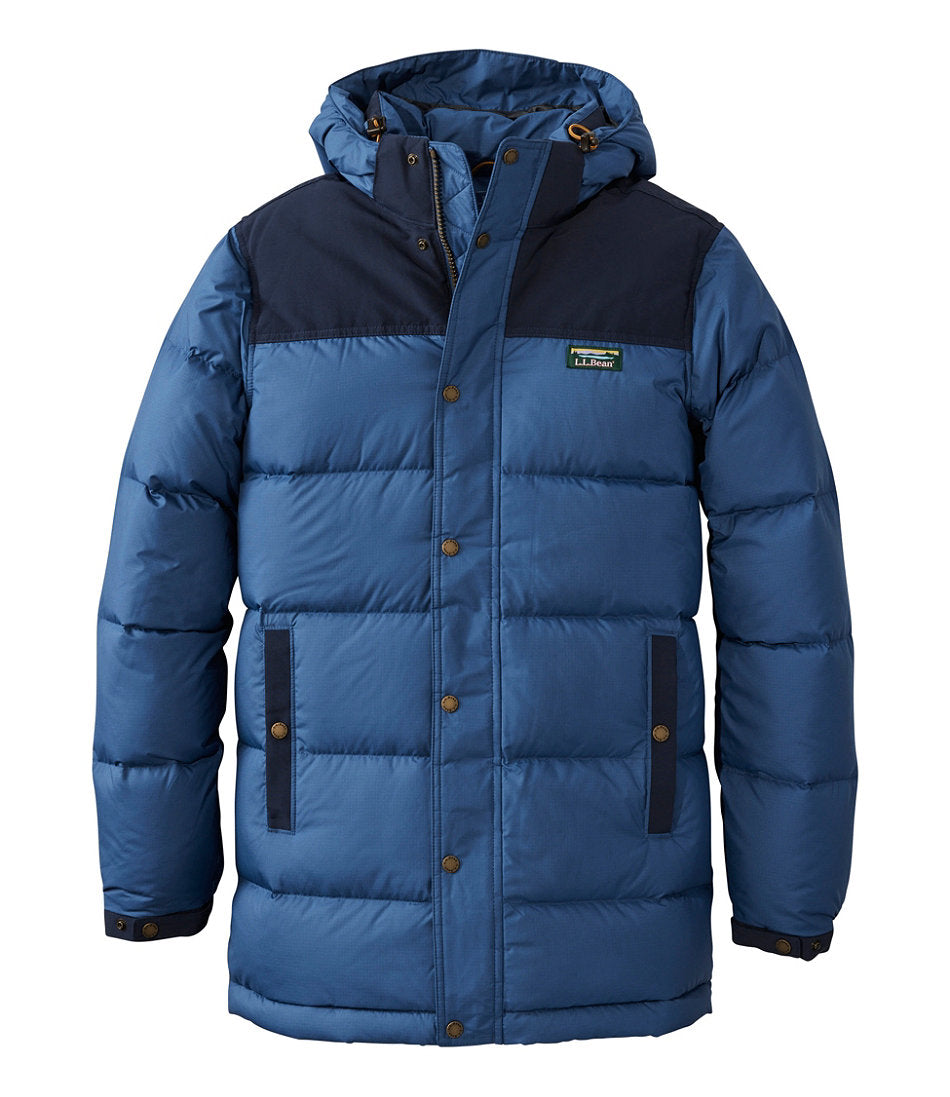 Men's Mountain Classic Down Parka, Colorblock | L.L.Bean online