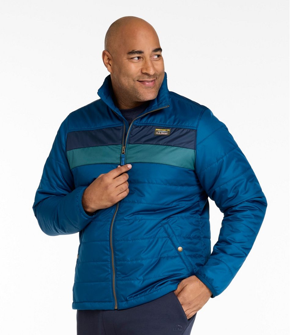 Men's Mountain Classic Puffer Jacket, Colorblock | L.L.Bean near me